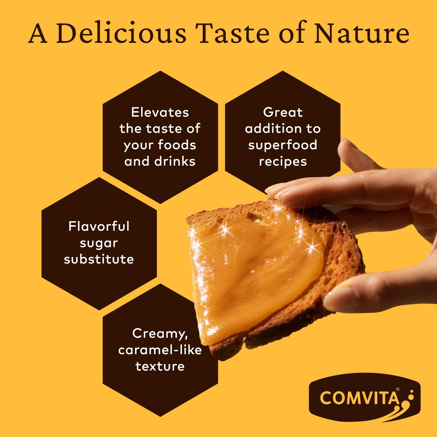 COMVITA Manuka Honey MGO 50+ Raw Multifloral Superfood, 500g (17.6 oz), Non-GMO, Pure & Unpasteurized