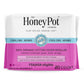 The Honey Pot Company - Herbal Sanitary Pads For Women - Regular Flow W/Wings - Infused W/Essential Oils For Cooling Effect & Organic Cotton Cover - Feminine Care - 20 Ct