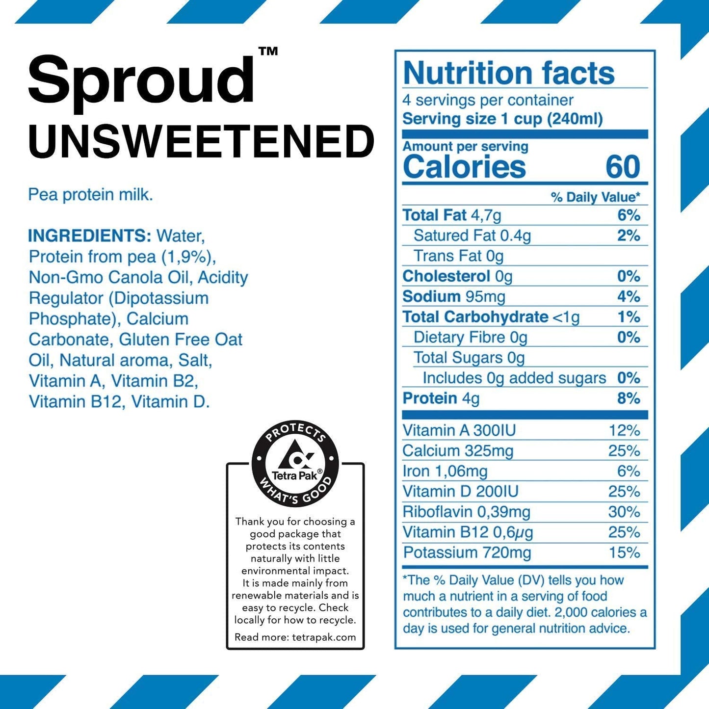 Sprd Pea Pro Bev Unswt   ( 6 X 33.8 Oz   )