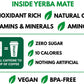 Virtue Yerba Mate, Peach & Raspberry - Natural Energy Drink - Sugar Free, Zero Calories, 8.4 oz (Pack of 12)