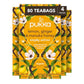 Pukka Herbal Tea - Organic Lemon, Ginger & Manuka Honey, Caffeine Free, 80 Tea Bags (4 Packs of 20)