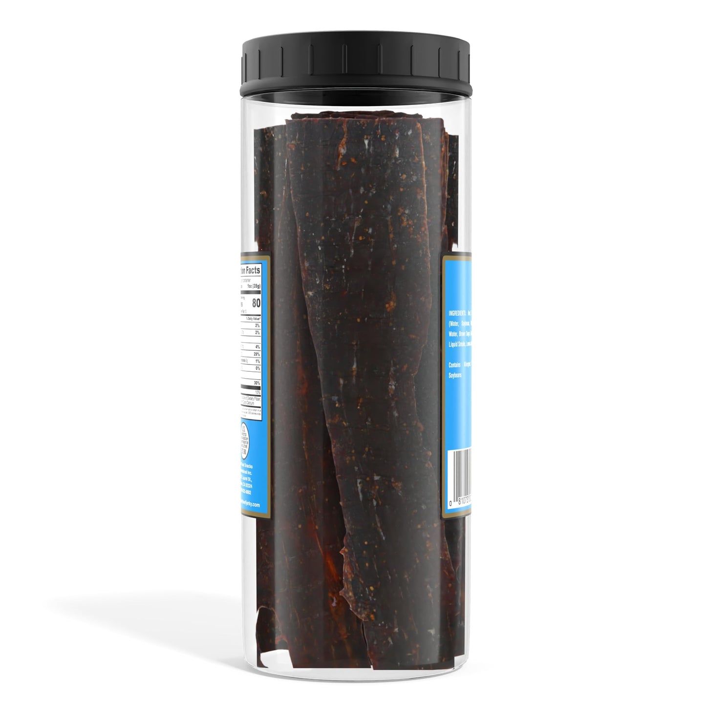 Enjoy Beef Jerky Old Fashion Peppered | 20 Oz (Pack Of 1) | 32 Count | Traditional Style | Usa Made | High Protein | Low Fat | Z