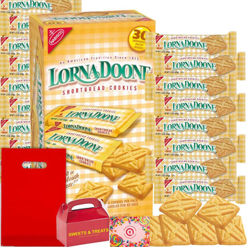 Shortbread Cookies Lorna Doone | Individually Wrapped Buttery Flavor Snack | Breakfast Tea Coffee Treat School Office Party Gift