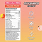 EHPlabs OxyShred Ultra Energy Drink - Zero Sugar, Zero Carbs, Natural Caffeine, Peach Candy Rings, 12 Fl Oz (Pack of 12)
