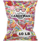 CANDYMAN Assorted Candy Variety Pack 10lbs of Pinata Stuffers  Bulk Candy for Party Favors Goodie Bags for Birthday Party  Candies in Bulk Individually Wrapped