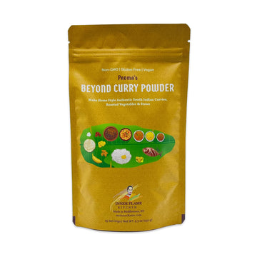 Inner Flame Beyond Curry Powder For Authentic Home Style South Indian Curries (Blend Of 12 Spices) 150G | 100% Natural | Vegan,