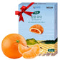 K FOOD Korean Dessert Jeju Island Tangerine Pie, 7.90oz, 8 Individually Packed Snacks, Orange, Small Size