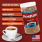 Postum Coffee Substitute, Natural Flavor, Caffeine Free, 8oz (Pack of 3)