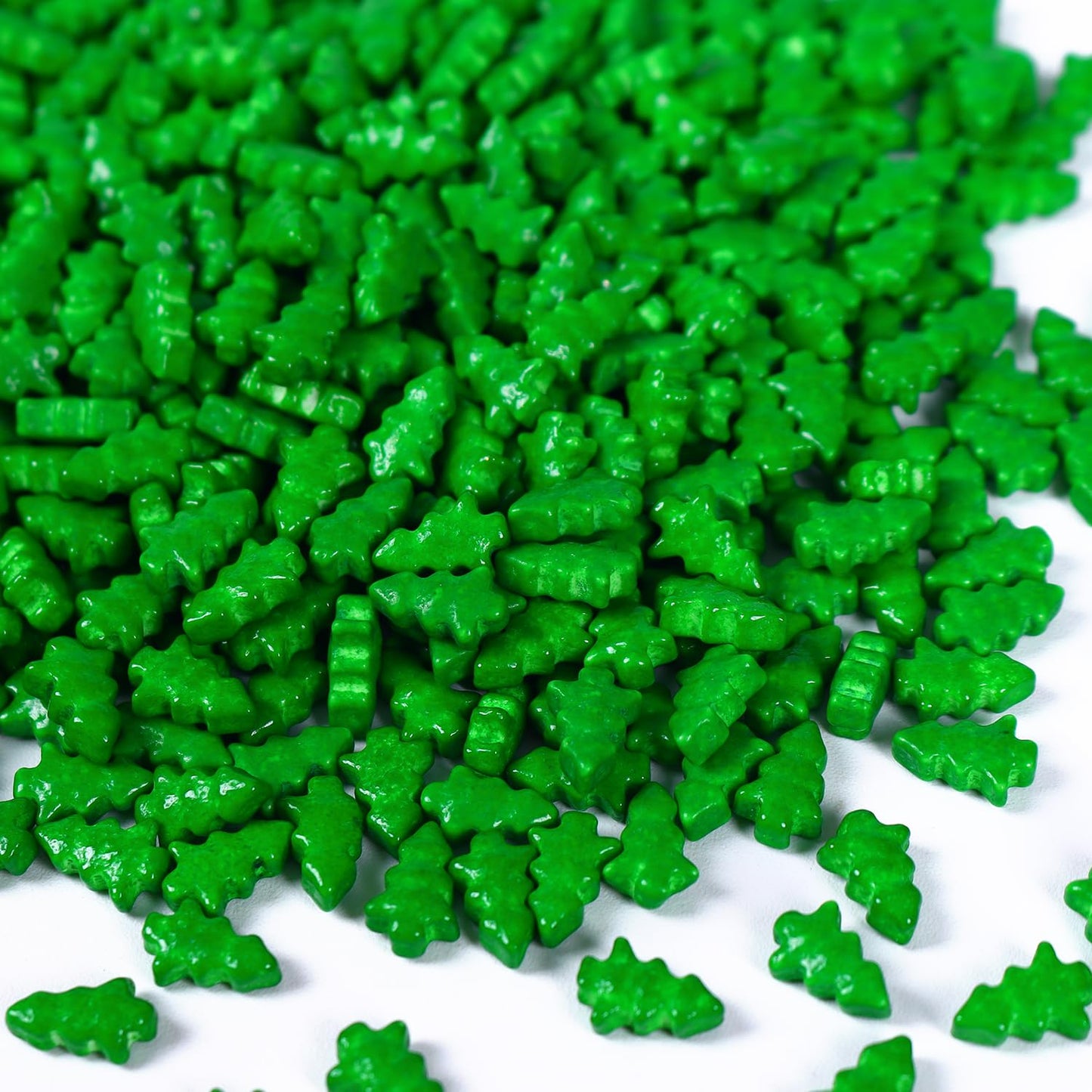 Cobakey Christmas Sprinkles for Cookies, Green Tree, 3.52 Ounce