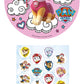 Dekozauber24 Paw Patrol Edible Cake Toppers 20Cm + 20X Cupcake Toppers For Children'S Birthday Parties, Decorations Muffins Imag