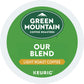 Green Mountain Coffee Roasters Our Blend Keurig Single-Serve K-Cup Pods, Light Roast Coffee, 96 Count (4 Packs of 24)