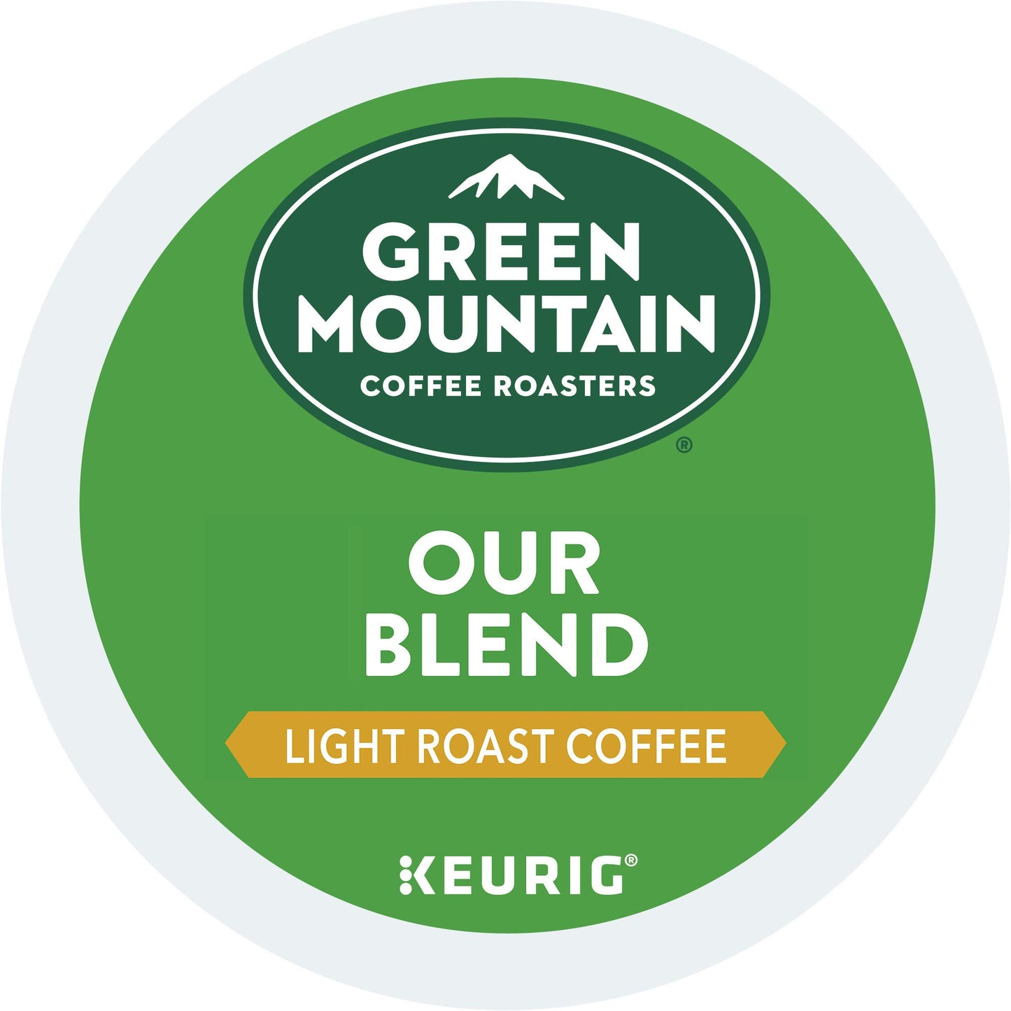 Green Mountain Coffee Roasters Our Blend Keurig Single-Serve K-Cup Pods, Light Roast Coffee, 96 Count (4 Packs of 24)