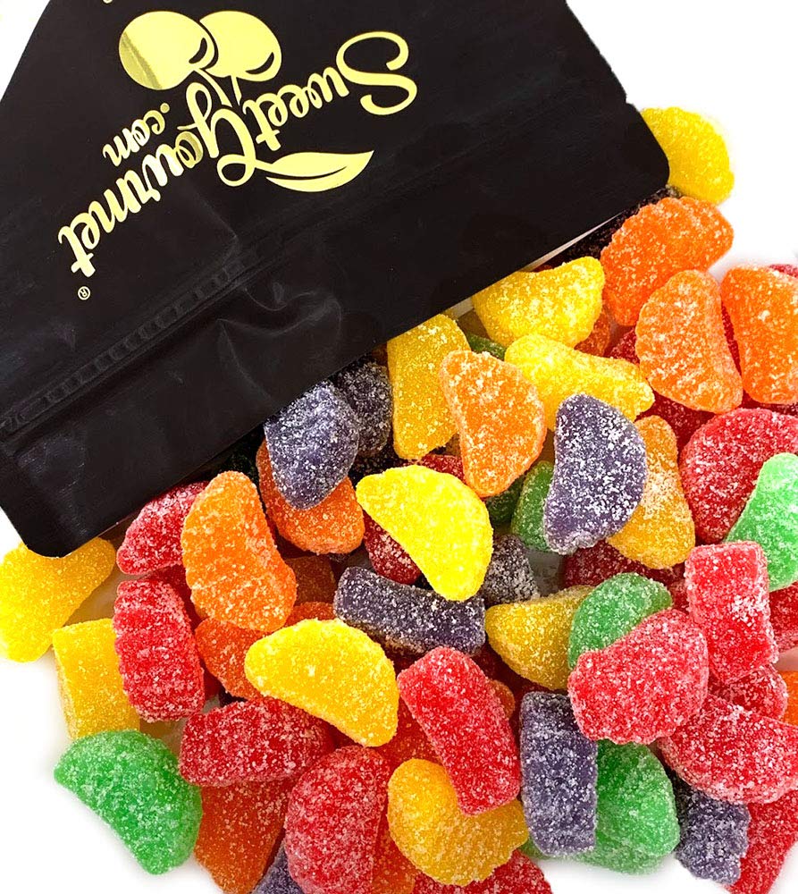 Sweetgourmet Assorted Fruit Slices | Bulk Jelly Candy | 1 Pound