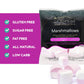 La Nouba Sugar-Free Marshmallows - 2.7 oz. Pack - Low Calorie, Low Carb, Fat-Free and Gluten Free Snack - Traditional Delicious