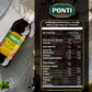 Ponti Organic Glaze With Balsamic Vinegar 8.82Oz (250Ml) - Italian - Perfect For Meats Pastas Salads - Drizzle Tart Sweet Carame