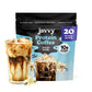 French Vanilla Protein Iced Coffee - enhanced Whey Protein & Instant Iced Coffees - 100% Natural Cold Brew - Zero Artificial Flavors & Sweeteners  80 mg Caffeine  No Added Sugar  20 Servings