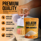 Gelatin Powder Unflavored 1.3 lbs Bulk Bag - Gelatina Sin Sabor en Polvo - Product of USA - Perfect for Desserts  Baking & Cooking - Supports Hair  Skin & Nails