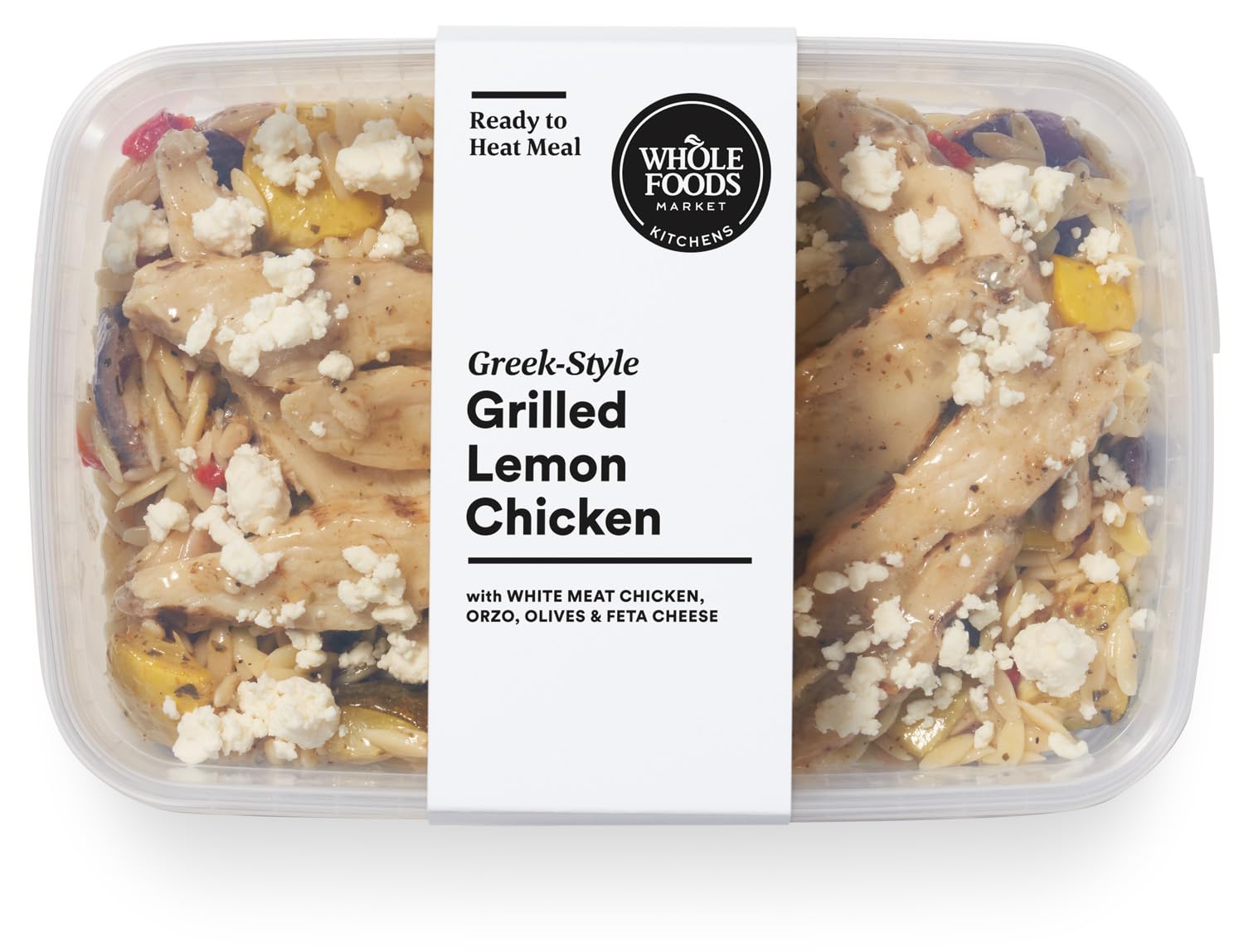 Whole Foods Market, Meal Chicken Grilled Greek Style Lemon, 12 Ounce