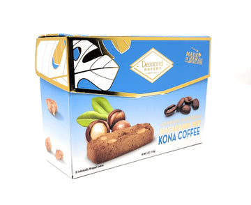 Diamond Bakery Macadamia Nut Kona Coffee Shortbread Cookies 4 oz