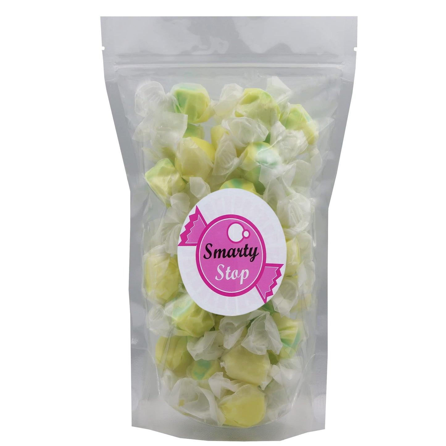 Gourmet Soft And Chewy Salt Water Taffy Candies - Individually Wrapped - Bulk Bags (Pineapple, 2 Pound (Pack Of 1))