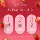 Triple Scoop Ice Cream Mix, Non-GMO, Strawberry Flavor, 12.8 Ounce, Ready in Under 30 Mins