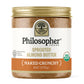 Philosopher Foods - Organic Naked Crunchy Sprouted Almond Butter - 6 oz - Stone Ground Regenerative Organic Crunchy Almond Nut B