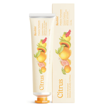 Revitin Natural Prebiotic Oral Care Toothpaste - 3.4Oz - 1 Tube 1 Pack