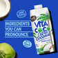 Vita Coco Organic Coconut Water  Extra Coconut | More Coconutty Flavor | Hydrating Electrolytes | Vital Nutrients | 11.1 Fl Oz (Pack of 12)
