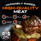 Grumpy Butcher Big Braised Lamb Shanks, 2 Packs (Each 22-24 Oz) - Delicius French Recipe Lamb Cooked With Basil, Thyme & Mustard