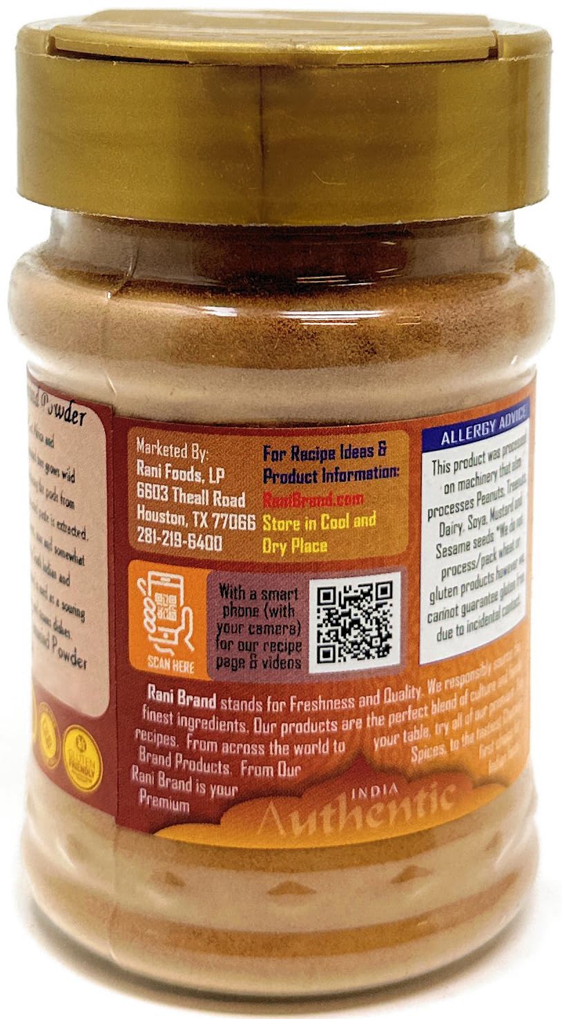 Rani Tamarind Powder (Imli) 3.5Oz (100G) Pet Jar ~ All Natural| No Added Sugar/Salt | Vegan | Gluten Friendly | Kosher | Non-Gmo