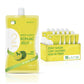 Jadamsun Konjac Jelly Juice (Lime, 10 pcs) - Delicious Low-Calorie Healthy Korean Snack, Drinkable Fruit Snack, Sugar-Free, Vega