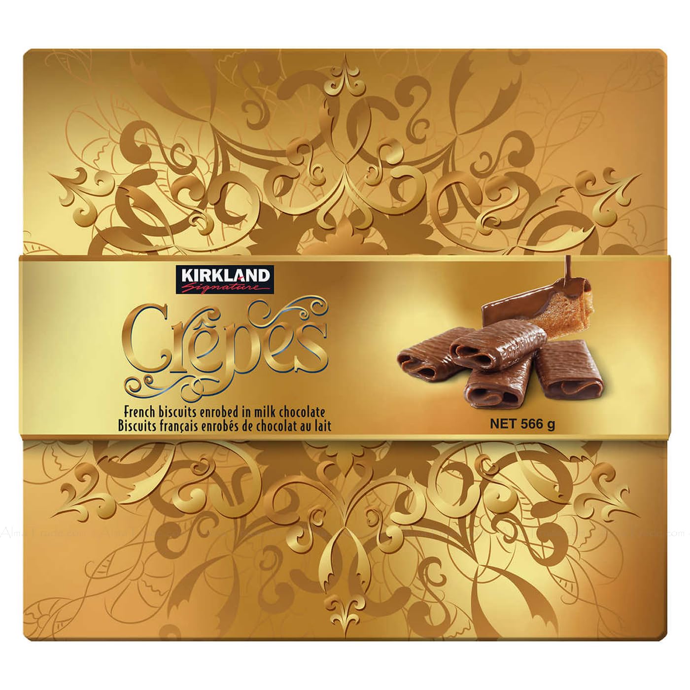 Kirkland Signature Crepes Biscuits With Chocolate 19.97 Oz, 20 Oz, Red / Blue