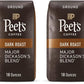 Peets Coffee, Dark Roast Ground Coffee - Major Dickasons Blend 36 Ounces (2 Bags of 18 Ounces)