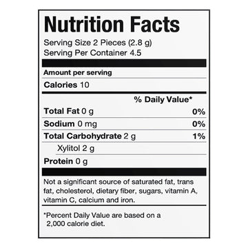Pur 100% Xylitol Chewing Gum, Coolmint, Sugar-Free + Aspartame Free, Vegan + Non Gmo, 9 Count (Pack Of 12)