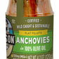 Season Anchovies In Olive Oil - Flat Anchovy Fillets, Wild Caught Fish, Keto Snacks, Canned Anchovies, Rich In B Vitamins, Low In Mercury, Kosher, Non-Gmo, 600Mg Of Omega-3-4.2 Oz Glass Jar, 6-Pack