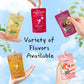 Hethstia Konjac Jelly Drinkable Pouch Variety Pack - Low Calorie, 0 Sugar, Gluten-Free, Collagen Peptides & Vitamin C - 10 Pack