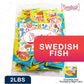 Candy in Bulk SwedishFish Soft & Chewy Fun Size Sharing Bag - Original Sweet & Chewy Red Fish Candy Individually Wrapped Treats,