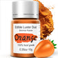 Orange Luster Dust Edible Glitter for Cakes Cocktails - 10g Colaele Edible Shimmering Dust for Chocolates, Metallic Food Colorin