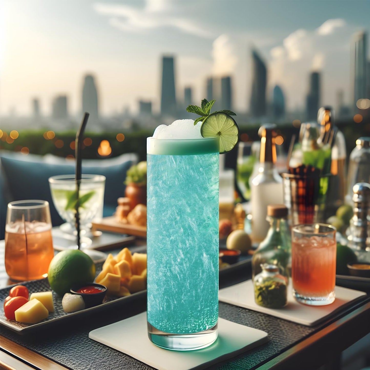 Bakell Brew Glitter - Edible Glitter for Beverages, 4g Shaker Jar, Teal