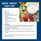 Judees Gluten Free Greek Yogurt Powder - Nut Free Instant Mix for Smoothies & Ice Cream - 24 Ounce (Pack of 1)