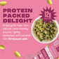 Where You Bean Edamame Beans Snack (Himalayan Salt) - Crunchy and Dry Roasted Edamame Beans - High Protein Snacks, Keto and Vega