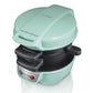 Hamilton Beach Breakfast Sandwich Maker With Egg Cooker Ring, Customize Ingredients, Perfect For English Muffins, Croissants, Mini Waffles, Perfect White Elephant Gifts, Mint (25482)