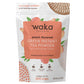 Waka Instant Green Tea Mix, Peach Flavored - 100% Tea Leaves, No Additives, Unsweetened Tea Powder In Bulk Pouch - Easy Quick Ho