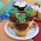 GRAPHICS & MORE Looney Tunes Cupcake Picks Set of 6, Acrylic, Multi, One Size