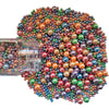 Edible Deep Colorful Sugar Pearls Candy Sprinkles 120G/ 4.23Ounce Baking Cake Sprinkles Cupcake And Cake Topper Cookie Decorations Wedding Party Valentines Halloween Christmas Supplies