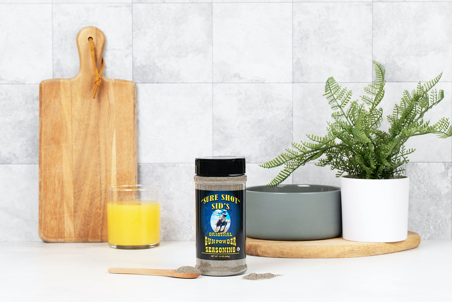 Sure Shot Sid'S Original Gunpowder Seasoning 12Oz
