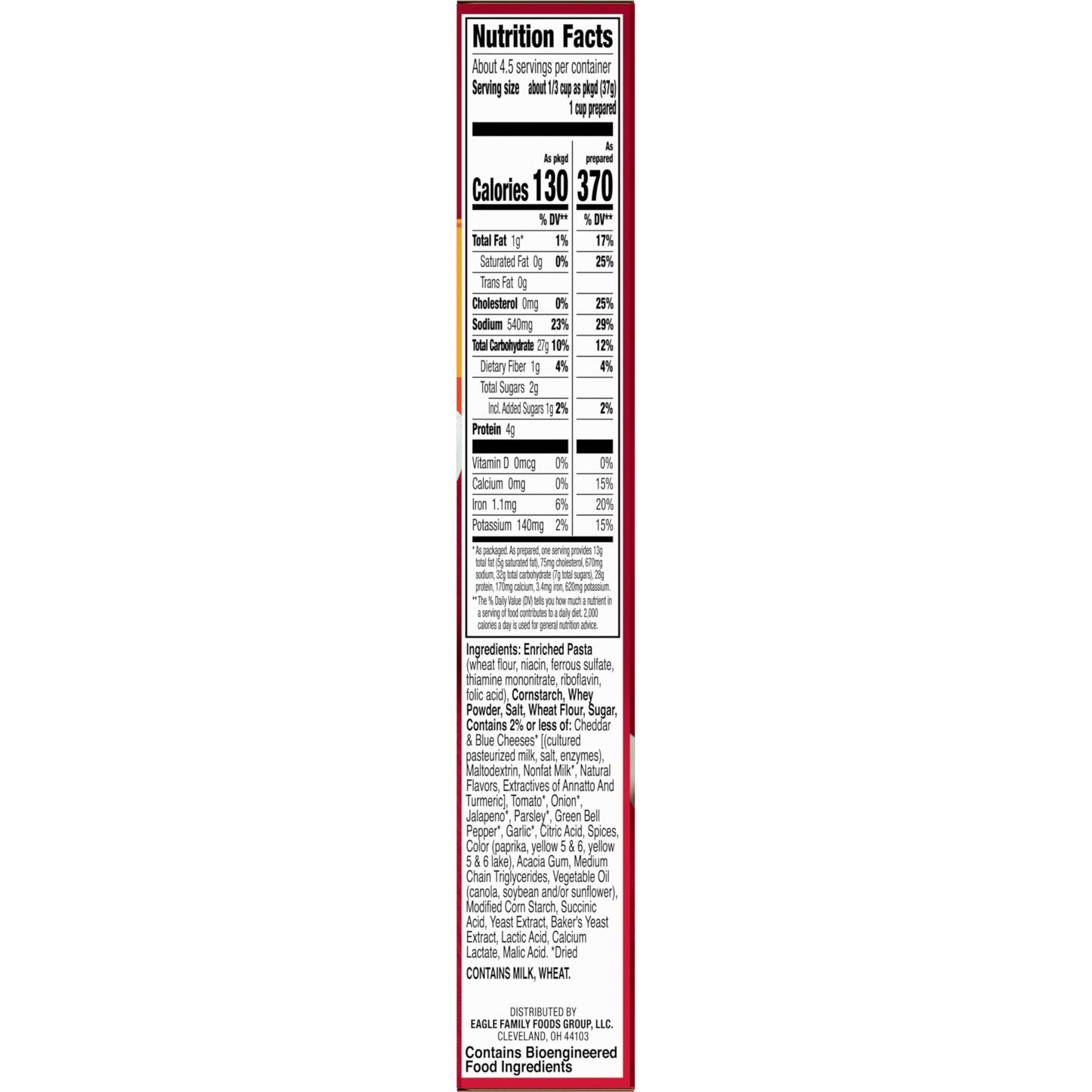 Hamburger Helper Spicy Jalapeno Cheeseburger, 6 oz (Pack of 1)