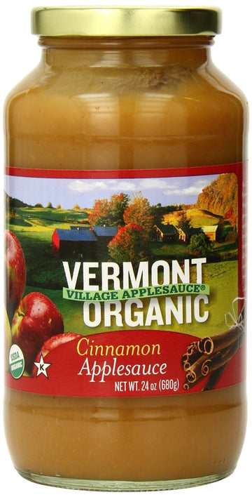 Organic Cinnamon Apple Sauce 24 Ounces (Case Of 6)