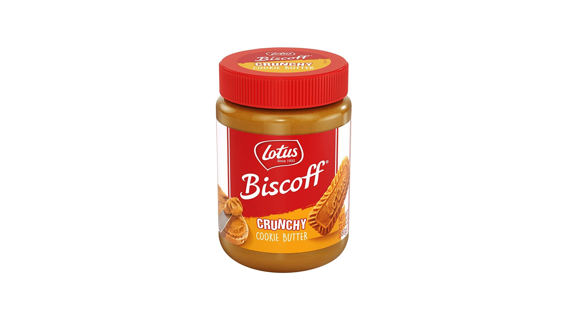 Biscoff Cookie Spread, Crunchy, 13.4 Oz