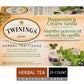 Twinings Herbal Buttermint Tea Bags - 20 Individual Bags, 1.41 oz.